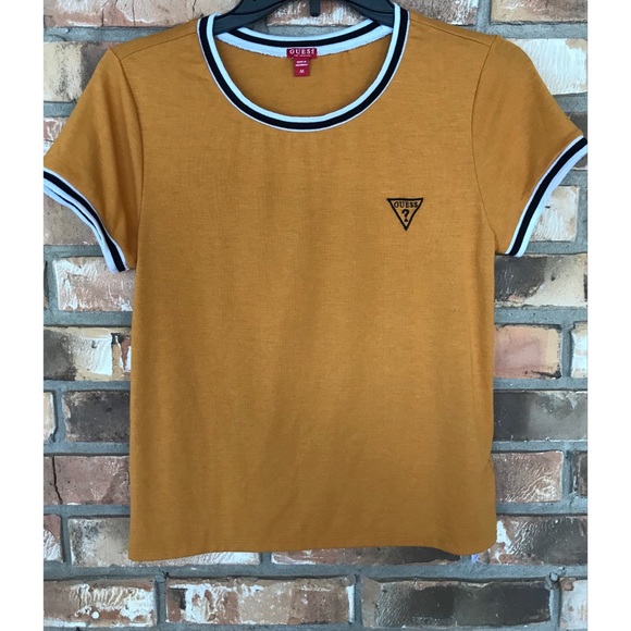 Guess Short Sleeve Gold Tee Medium - Picture 5 of 5